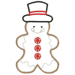Stickmuster - Gingerbread Christmas Gentleman